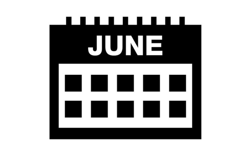 June là tháng mấy trong Tiếng Anh