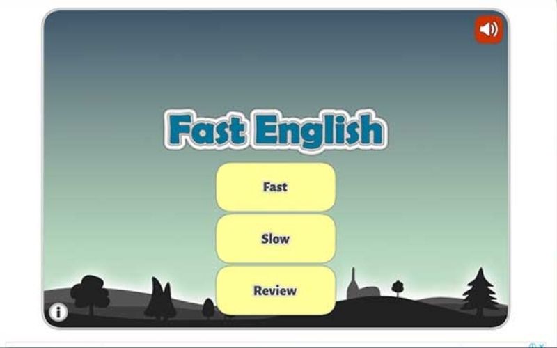 FastEnglish là game học tiếng Anh trên máy tính online
