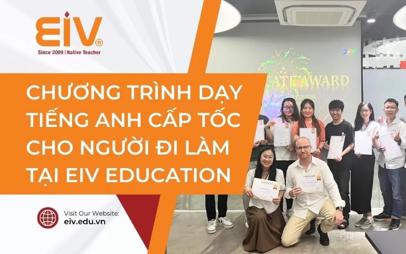 Khóa học tiếng Anh cho công ty tại EIV Education