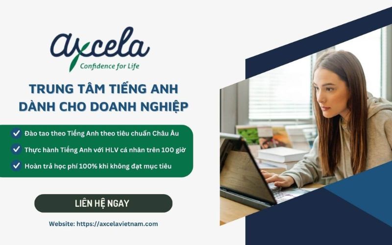 Học tiếng Anh doanh nghiệp cùng Axcela Việt Nam