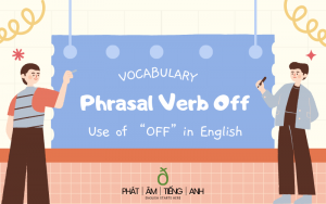 Phrasal Verbs with Off